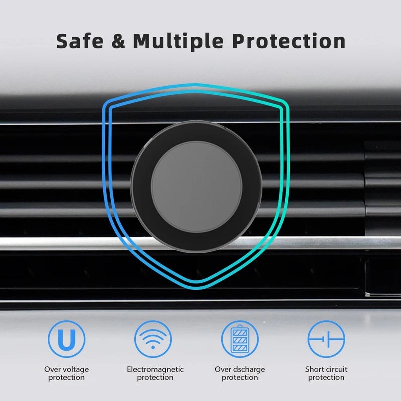 Bluejw New Upgrade Air Vent Magnetic Wireless Car Charger - 360 Rotation Phone Holder Mount for iPhone 12 Series - Automobile Charger - Image 5